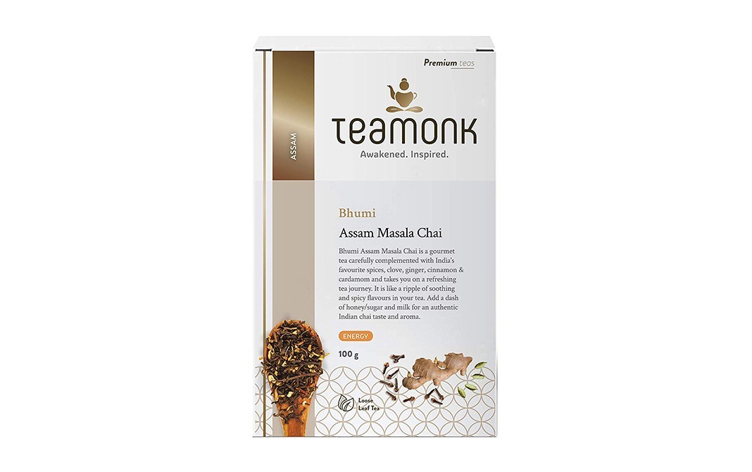 Teamonk Global Bhumi Assam Masala Chai    Pack  100 grams